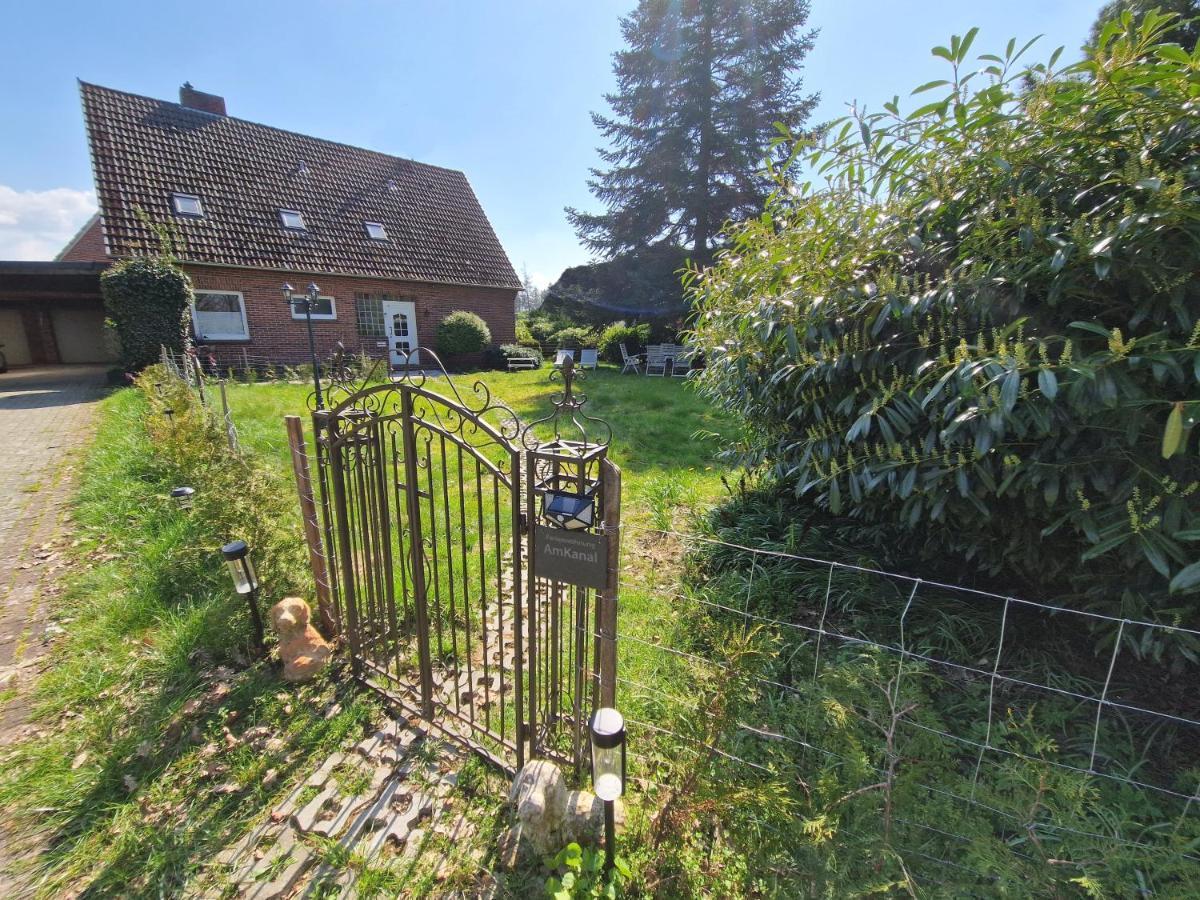 Gemuetliche Wohnung Direkt Am Kuestenkanal! Wardenburg Exterior foto